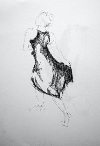 Ohne Titel <br><em> Graphit auf Papier <br> 28 × 36 cm</em>